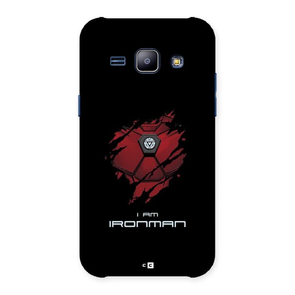 I Am Ironman Back Case for Galaxy J1