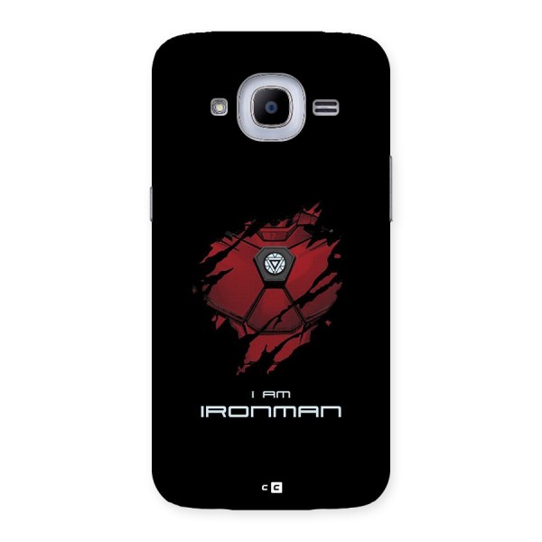 I Am Ironman Back Case for Galaxy J2 2016