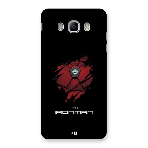 I Am Ironman Back Case for Galaxy J5 2016