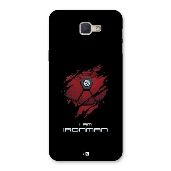 I Am Ironman Back Case for Galaxy J5 Prime