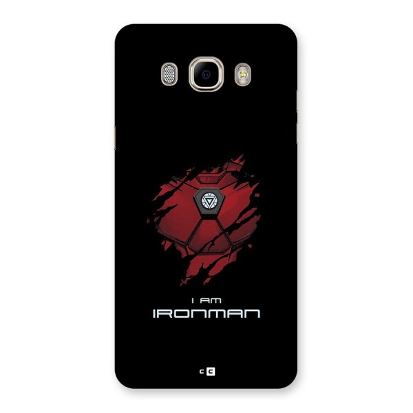 I Am Ironman Back Case for Galaxy J7 2016