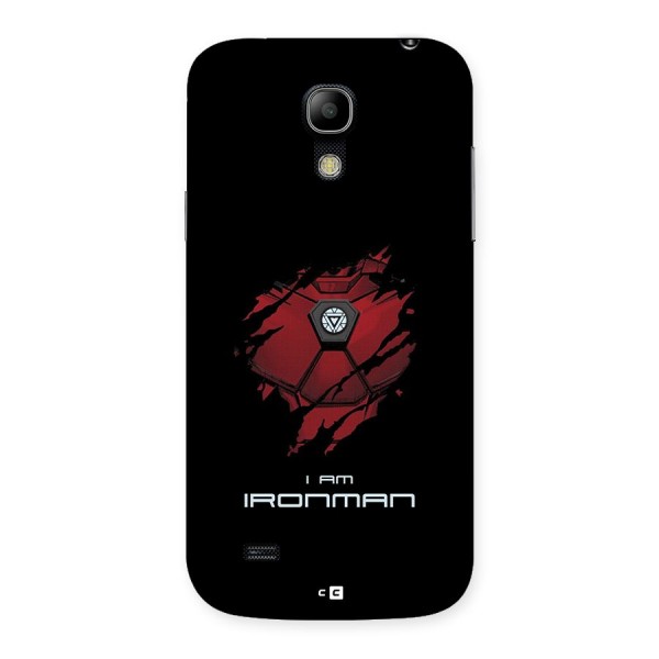 I Am Ironman Back Case for Galaxy S4 Mini