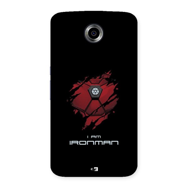 I Am Ironman Back Case for Google Nexus 6