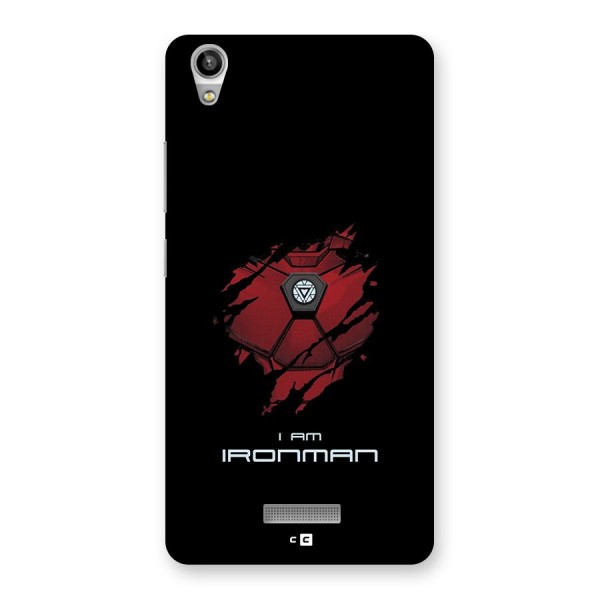 I Am Ironman Back Case for Lava Pixel V1