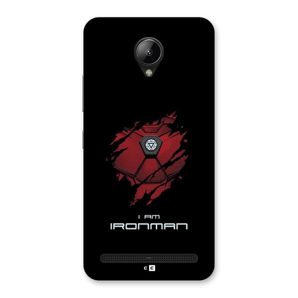 I Am Ironman Back Case for Lenovo C2