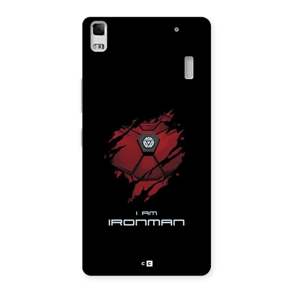 I Am Ironman Back Case for Lenovo K3 Note
