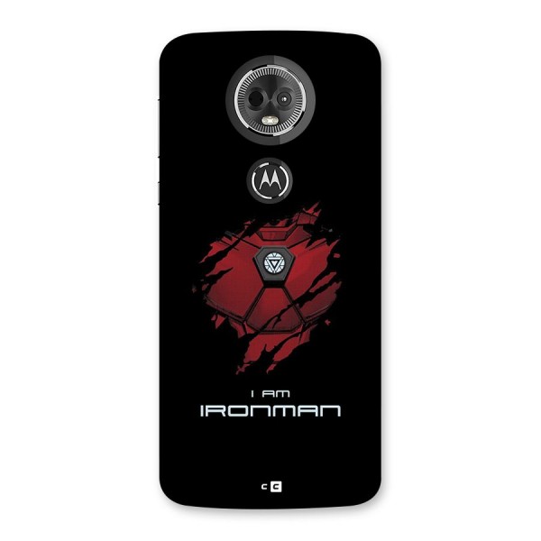 I Am Ironman Back Case for Moto E5 Plus