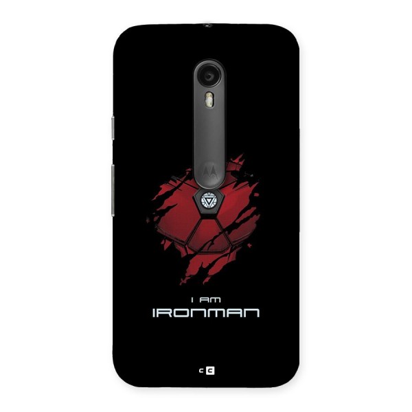 I Am Ironman Back Case for Moto G3
