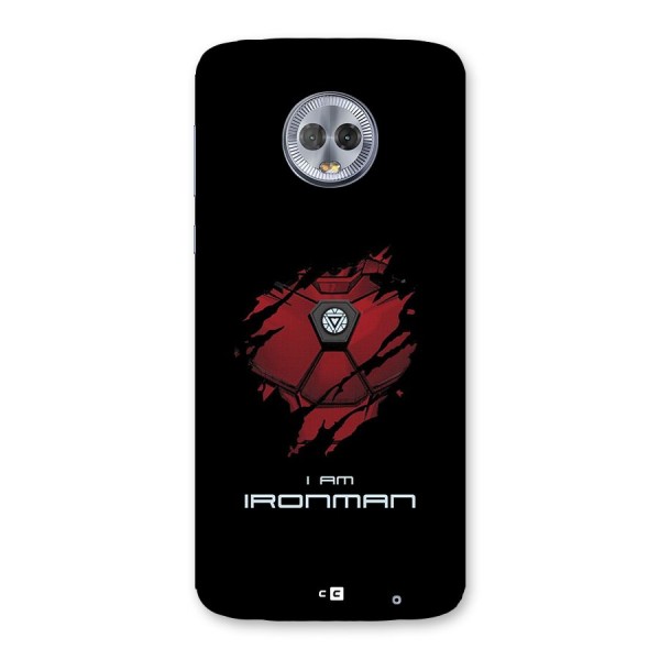 I Am Ironman Back Case for Moto G6 Plus