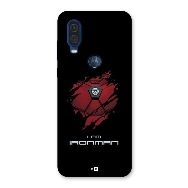 I Am Ironman Back Case for Motorola One Vision