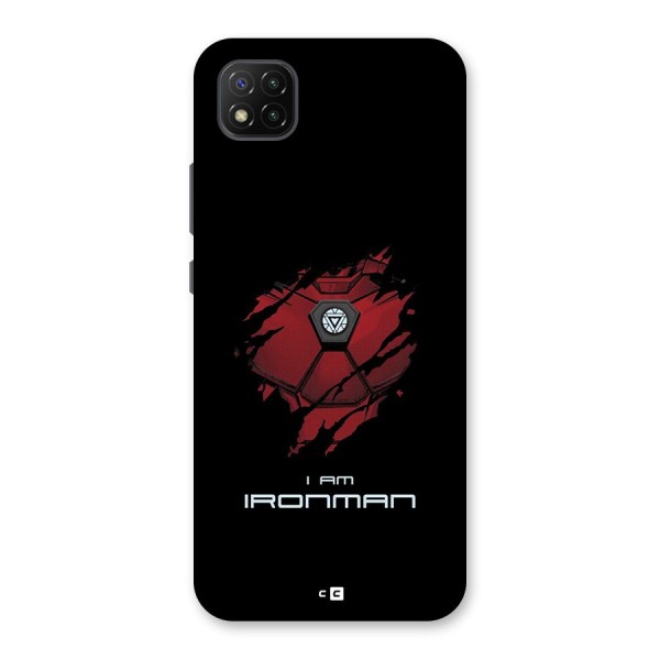 I Am Ironman Back Case for Poco C3