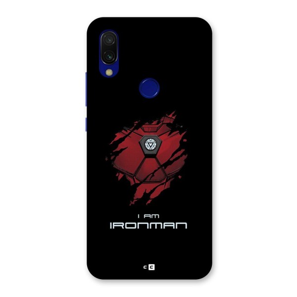 I Am Ironman Back Case for Redmi 7