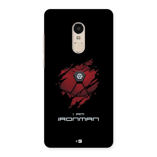 I Am Ironman Back Case for Redmi Note 4