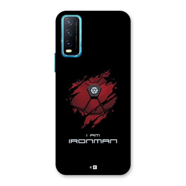 I Am Ironman Back Case for Vivo Y20i