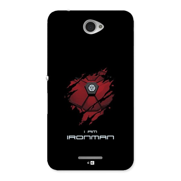 I Am Ironman Back Case for Xperia E4