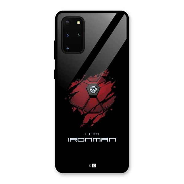 I Am Ironman Glass Back Case for Galaxy S20 Plus