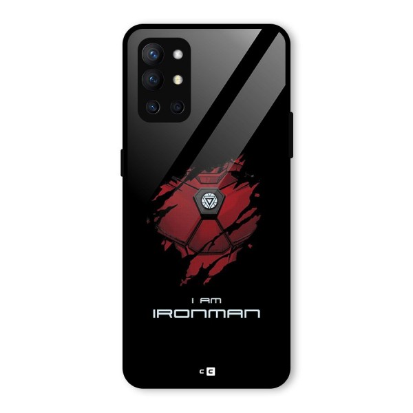 I Am Ironman Glass Back Case for OnePlus 9R