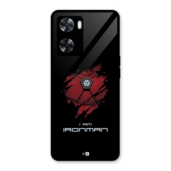 I Am Ironman Glass Back Case for Oppo A77
