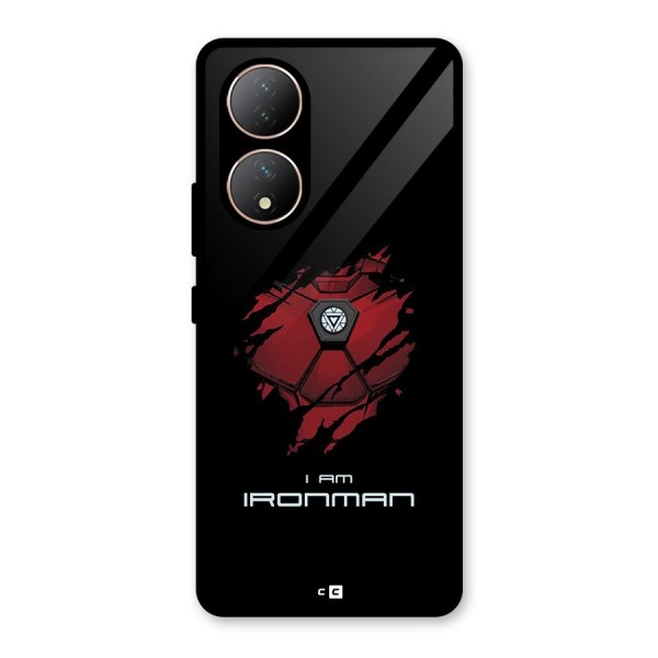 I Am Ironman Glass Back Case for Vivo Y100A