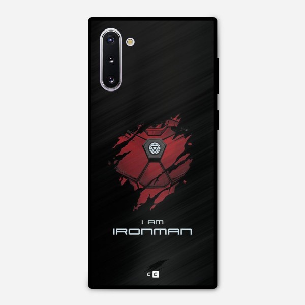 I Am Ironman Metal Back Case for Galaxy Note 10