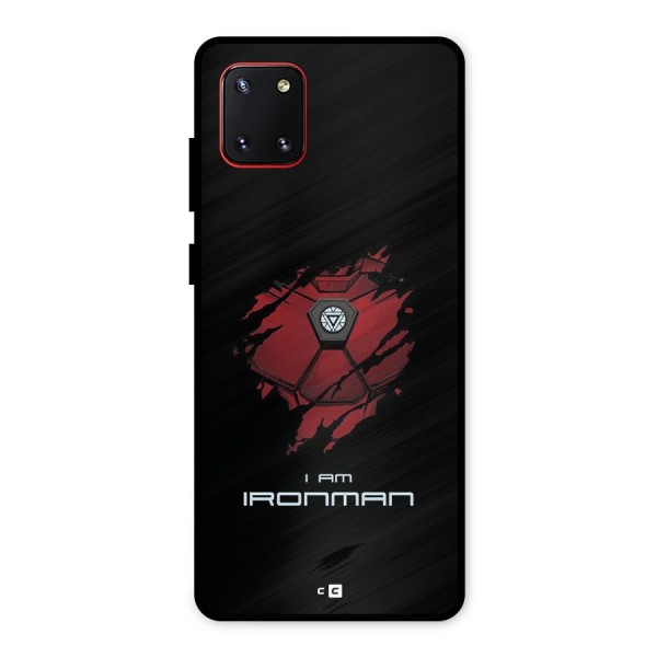 I Am Ironman Metal Back Case for Galaxy Note 10 Lite