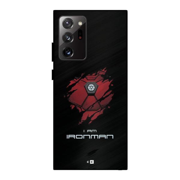 I Am Ironman Metal Back Case for Galaxy Note 20 Ultra