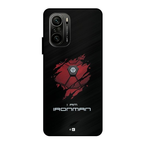 I Am Ironman Metal Back Case for Mi 11X Pro