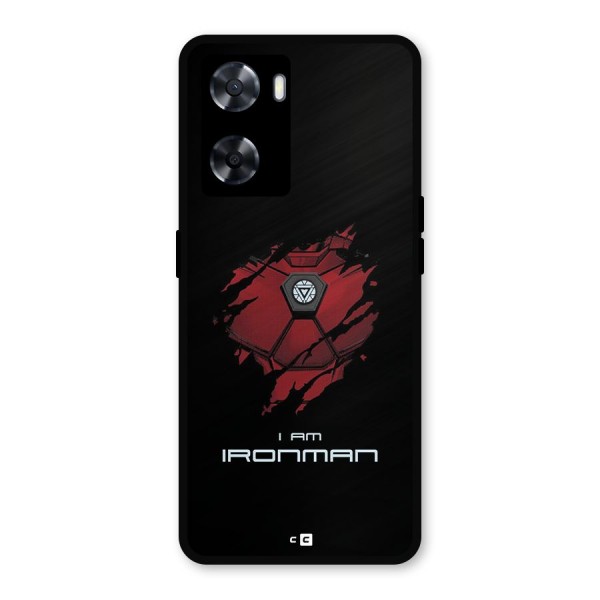 I Am Ironman Metal Back Case for OnePlus Nord N20 SE