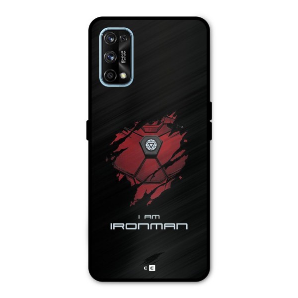 I Am Ironman Metal Back Case for Realme 7 Pro