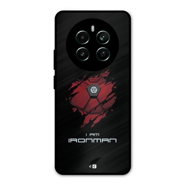 I Am Ironman Metal Back Case for Realme Narzo 70 Pro