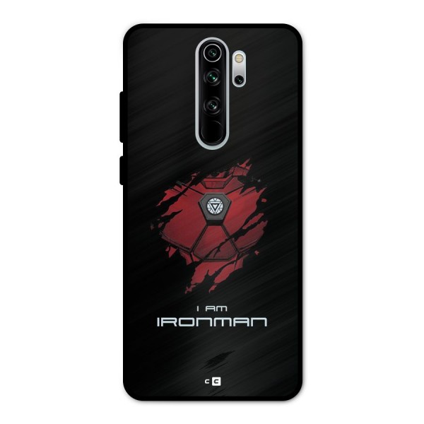 I Am Ironman Metal Back Case for Redmi Note 8 Pro