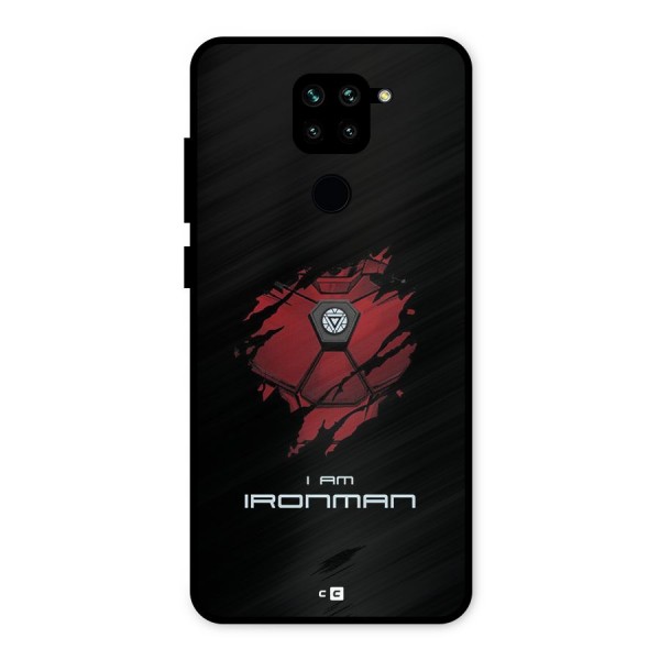 I Am Ironman Metal Back Case for Redmi Note 9