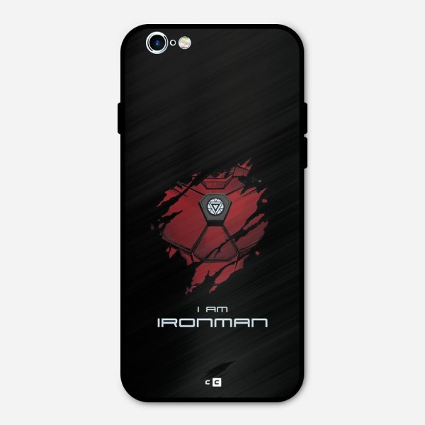 I Am Ironman Metal Back Case for iPhone 6 6s