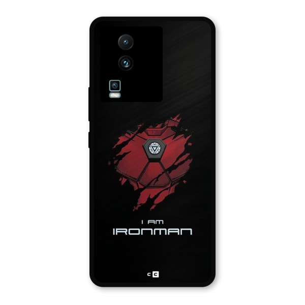 I Am Ironman Metal Back Case for iQOO Neo 7 Pro