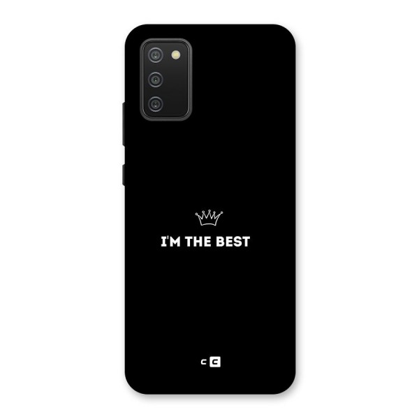 I Am The Best Back Case for Galaxy M02s