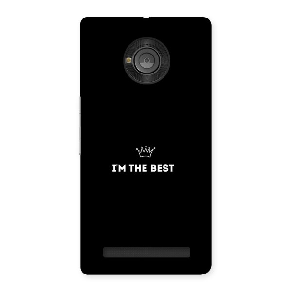 I Am The Best Back Case for Yunique