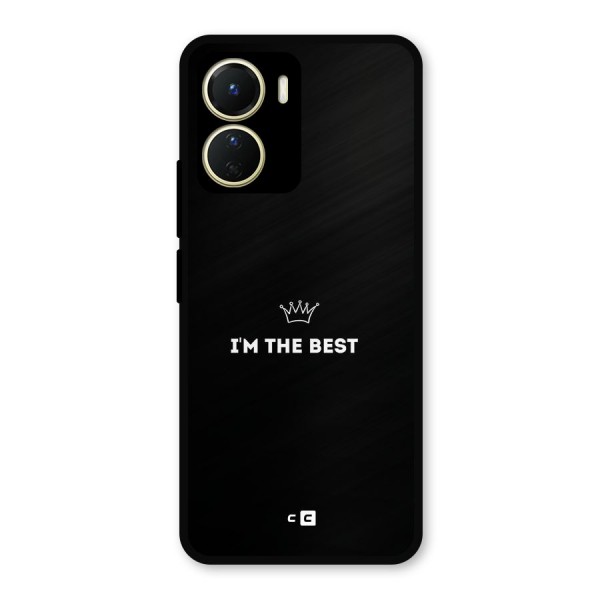 I Am The Best Metal Back Case for Vivo Y16