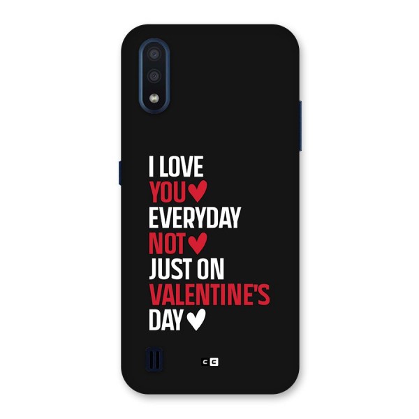 I Love You Everyday Back Case for Galaxy M01