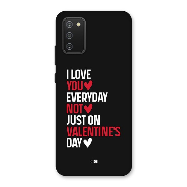 I Love You Everyday Back Case for Galaxy M02s