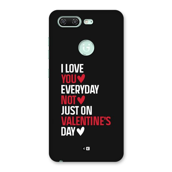 I Love You Everyday Back Case for Gionee S10