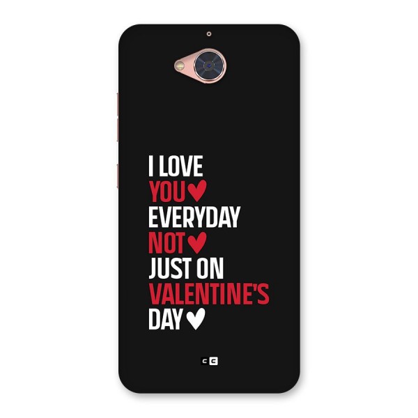 I Love You Everyday Back Case for Gionee S6 Pro