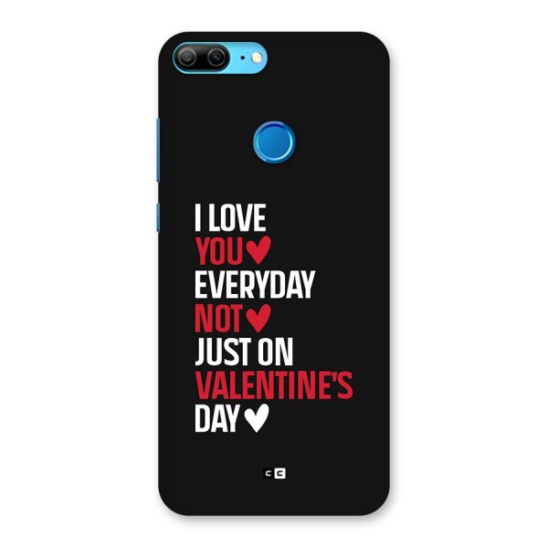 I Love You Everyday Back Case for Honor 9 Lite