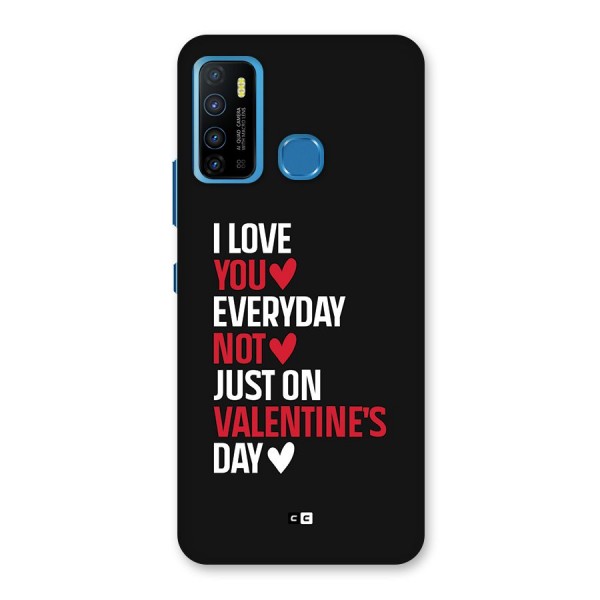 I Love You Everyday Back Case for Infinix Hot 9