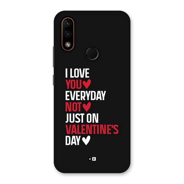I Love You Everyday Back Case for Lenovo A6 Note