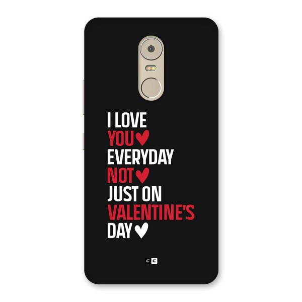 I Love You Everyday Back Case for Lenovo K6 Note