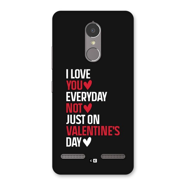 I Love You Everyday Back Case for Lenovo K6 Power