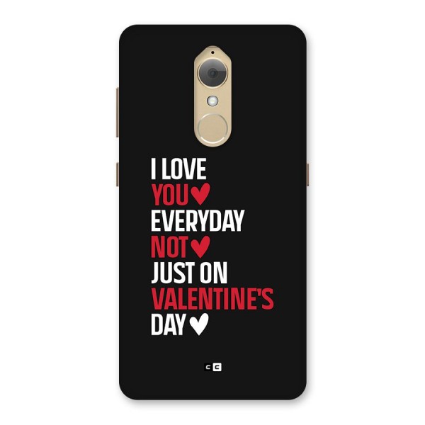 I Love You Everyday Back Case for Lenovo K8