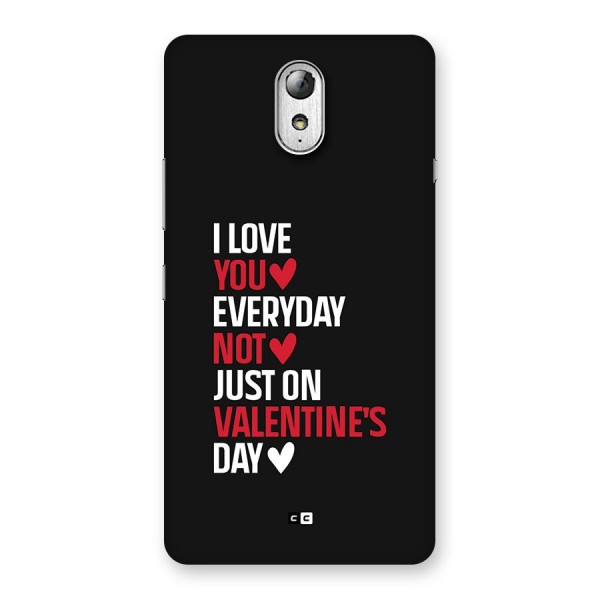 I Love You Everyday Back Case for Lenovo Vibe P1M
