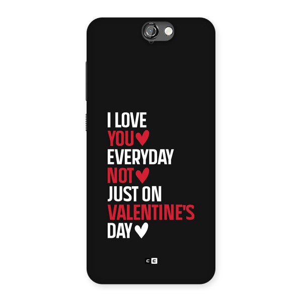 I Love You Everyday Back Case for One A9