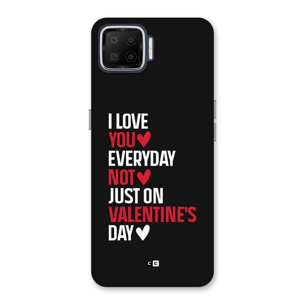 I Love You Everyday Back Case for Oppo F17